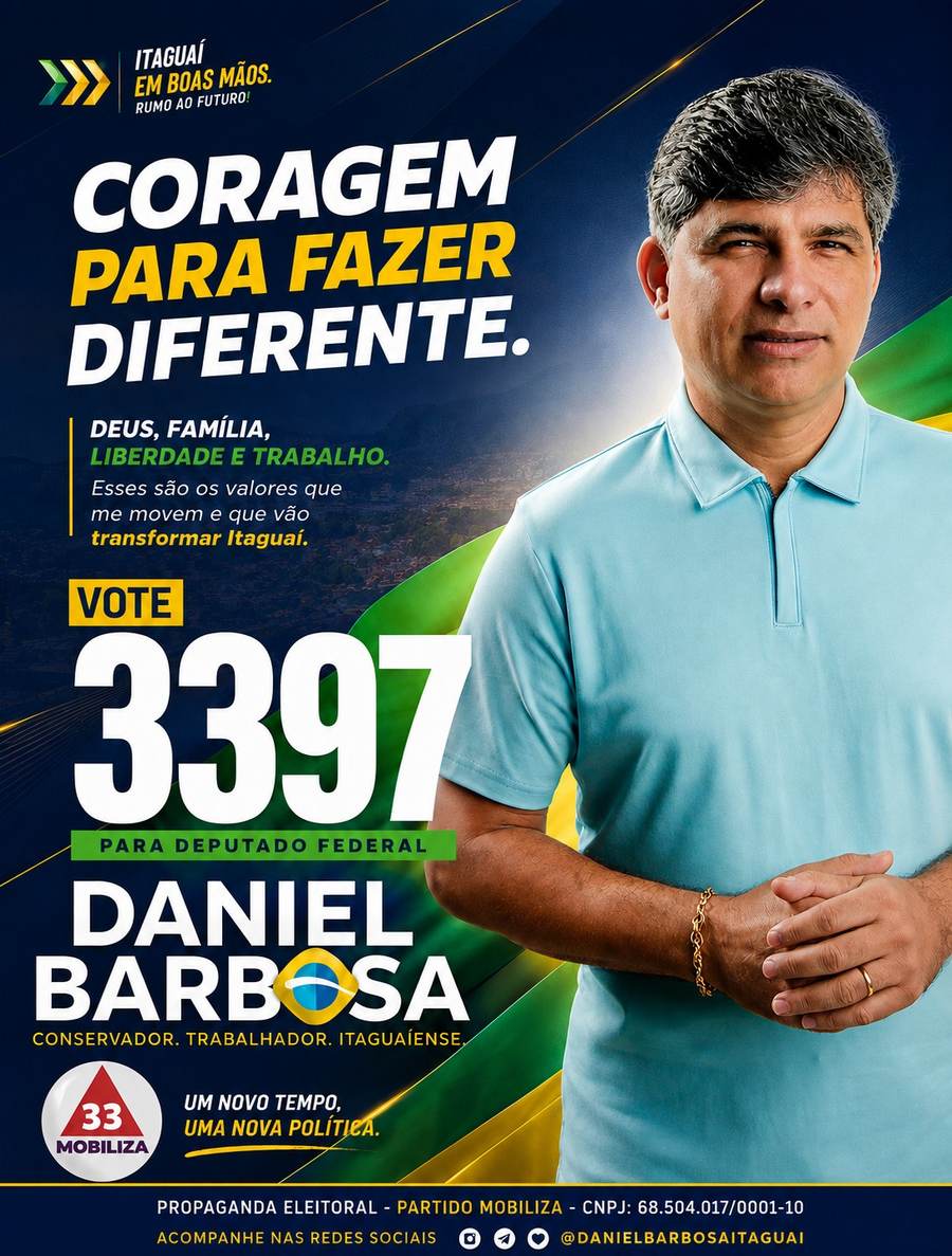Santinho digital Daniel Barbosa 3397